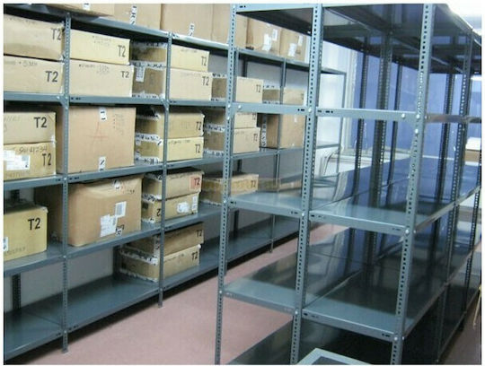 Dimitroulakos Rack Column Gray L200xW3.6cm