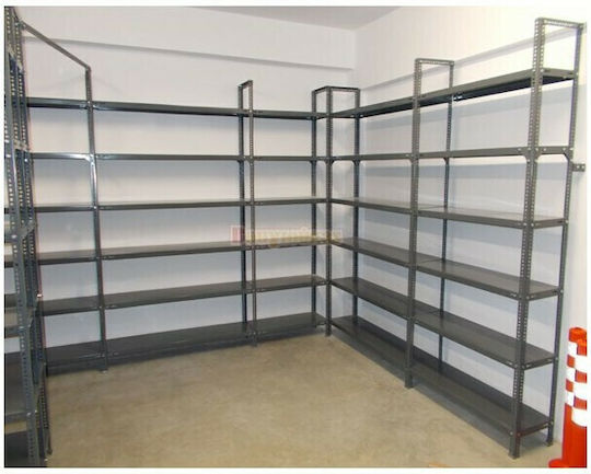 Dimitroulakos Rack Column Gray L200xW3.6cm