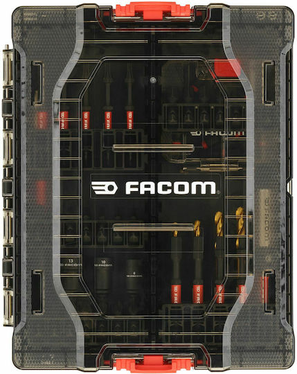 Facom Σετ 50 Τρυπάνια Τιτανίου για Μέταλλο