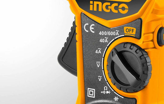 Ingco Αμπεροτσιμπίδα Digital 600A AC DCM6003