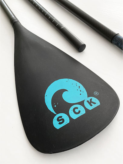 SCK Κουπί για Sup Ρυθμιζόμενο 165-210 cm Μαύρο
