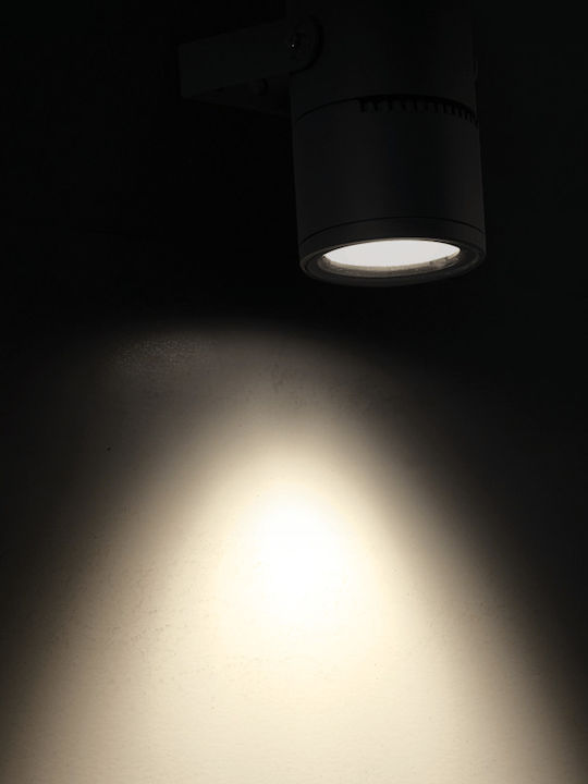 Aca Στεγανό Φωτιστικό Led Καρφωτό Lotos LG2101G