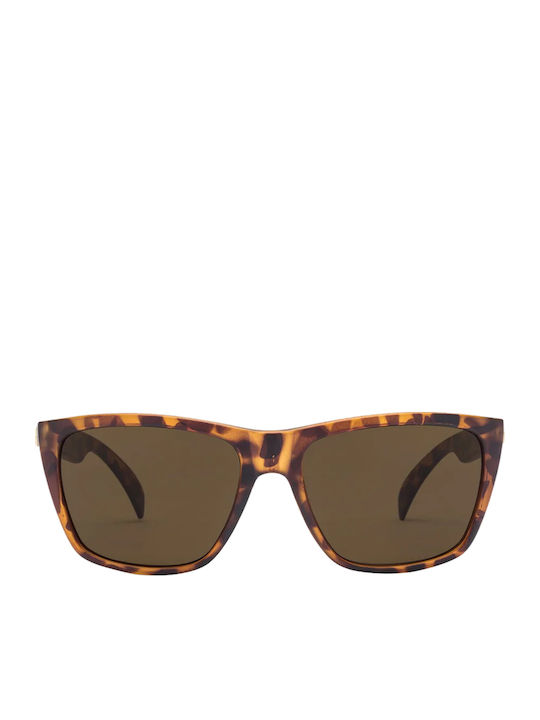 Volcom Palm Unisex Sunglasses with Plastic Frame Matte Tort/Bronze VE01202503