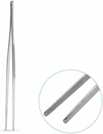 Navaris Pinzette Fleisch Rostfreier Stahl 30cm
