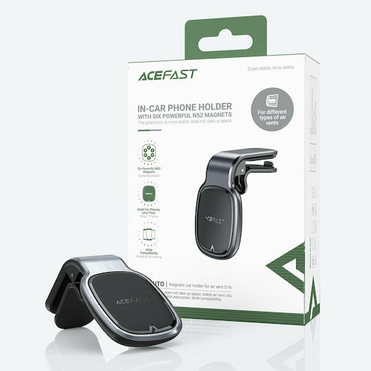 Acefast D16 Car Mobile Mount with MagSafe Magnet Grey