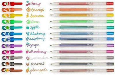 Ooly Yummy Yummy Pen Gel 2.0mm with Multicolour Ink 12pcs