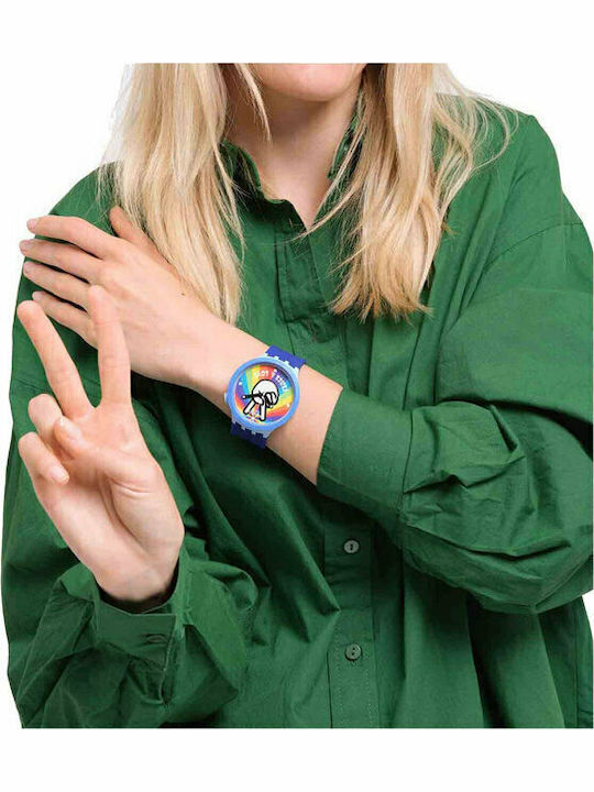 Swatch Pride Peace Hand Love