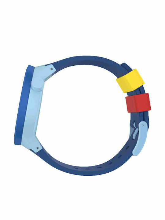 Swatch Pride Peace Hand Love Мъжки Часовник 47мм На Батерия с Син Каучукова Каишка