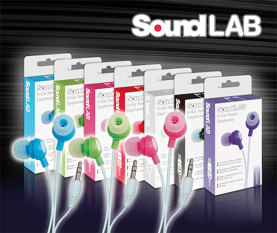 Ακουστικά Ψείρες In Ear Soundlab G141CG Πράσινα