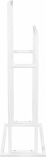 vidaXL Καλόγερος Μπάνιου Διπλός ​48x78.5cm Λευκός
