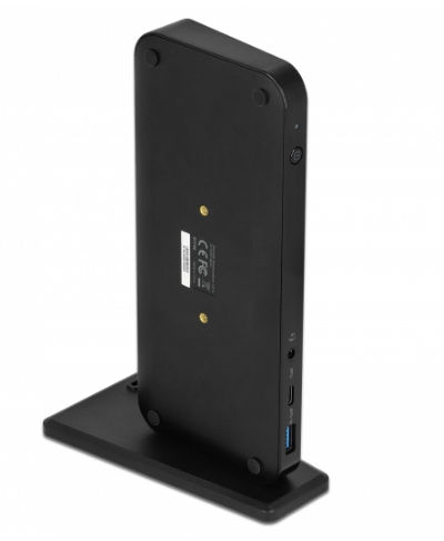 DeLock USB-C Docking Station mit HDMI/DisplayPort 4K Ethernet Schwarz (87746)