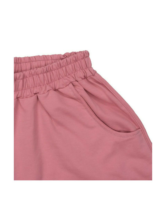 Nek Kids Wear Kids Athletic Shorts/Bermuda Pink