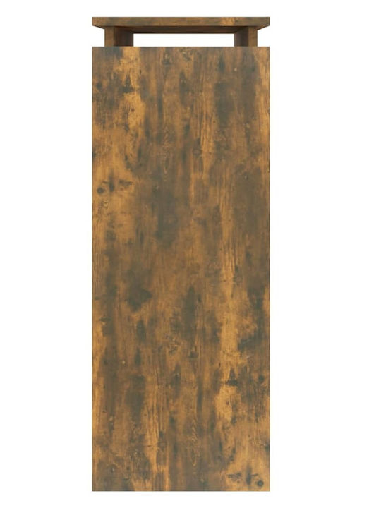 Wooden Console Table Coffee L80xW30xH80cm