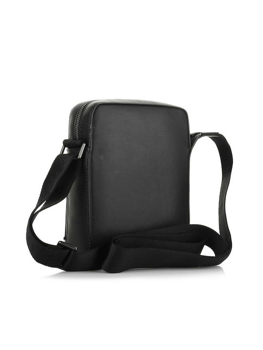Tommy Hilfiger Mini Reporter Ανδρική Τσάντα Ώμου / Χιαστί σε Μαύρο χρώμα
