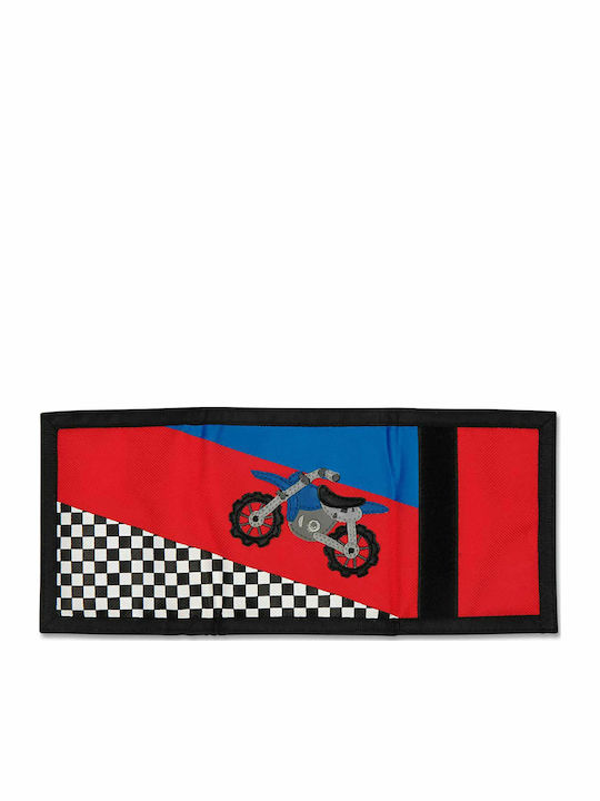 Stephen Joseph Motocross Kinder Geldbörse Münzfach mit Klettverschluss Blau Stephen Joseph Motocross Kinder Geldbörse Münzfach mit Klettverschluss Blau