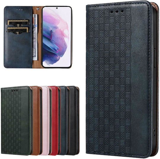Hurtel Magnet Strap Портмоне Изкуствена кожа Син (Galaxy S22+ 5G)