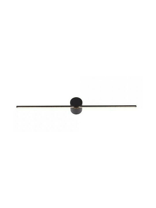 Nowodvorski Classic Lamp Bathroom with Integrated LED and Natural White Light Black 61x6.5cm