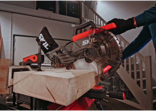 Skil Kapp- und Gehrungssäge Elektrisch 2000W Schiebesäge mit Schnittführung Laser & Scheibendurchmesser 254mm