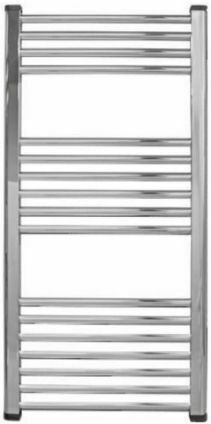 Splendid Elegant Round Straight Towel Rail Bathroom 1600x500 887kcal/h Silver