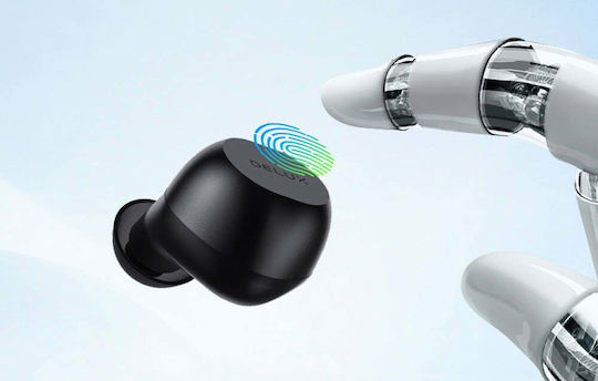 Delux DT3 In-Ear Bluetooth-Freisprecheinrichtung Kopfhörer mit Ladeetui Schwarz