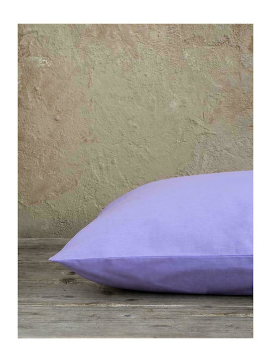 Nima Sheet King Size 270x280cm. Unicolors Lavender