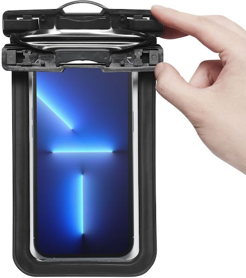 Spigen A601 Wasserdichtes Gehäuse bis 6.9" Schwarz AMP04525