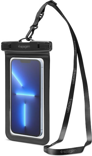 Spigen A601 Wasserdichtes Gehäuse bis 6.9" Schwarz AMP04525