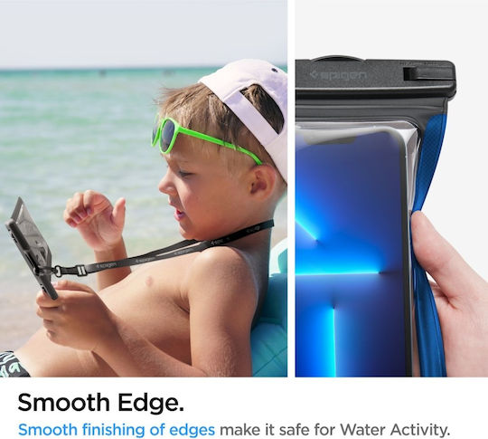 Spigen A601 Wasserdichtes Gehäuse bis 6.9" Schwarz AMP04525