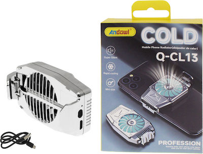 Andowl Q-CL13 Fan in Silber Farbe