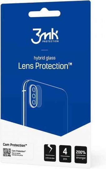 3MK FG Lens Flexible Glass Film Prοtector Προστασία Κάμερας Tempered Glass Διάφανο για το Redmi Note 10 / 10s