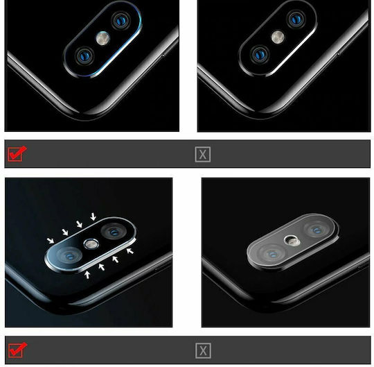 Hurtel Lens Kameraschutz Gehärtetes Glas Transparent für das Xiaomi Mi Note 10 / 10 Pro