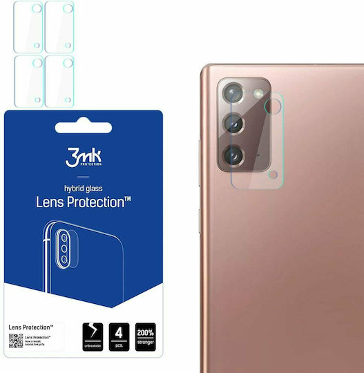 3MK Camera Protection Tempered Glass Transparent for the Galaxy Note 20
