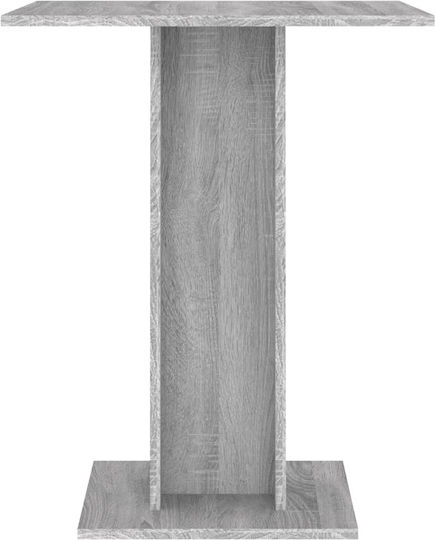 Bistro Tisch Küche Holz Gray 60x60x75cm
