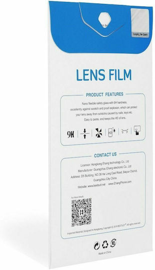 Bestsuit Flexible Nano Glass 9H Lenses Camera Protection Tempered Glass Transparent for the iPhone 12