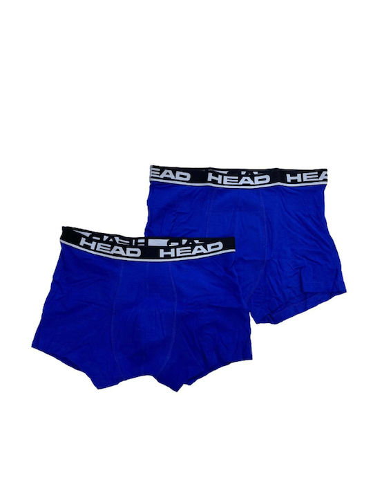 Herren Boxershorts Blau 2Packung