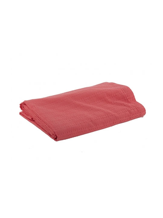 Nef-Nef Cool Blanket Pique Queen 220x240cm. 027990 1179 Coral