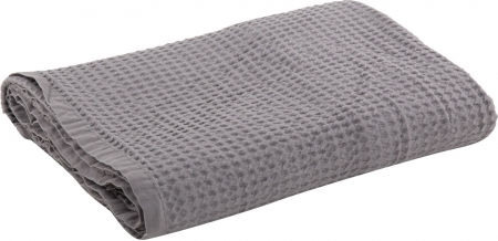 Nef-Nef Homeware New Golf Pique Single Blanket 160x240cm Silver