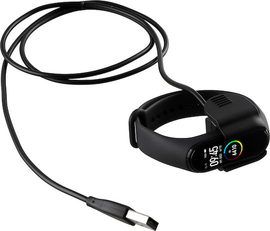Volte-Tel Cablu de Încărcare USB Încărcător pentru Mi Band 5 / Mi Band 6 Negrus