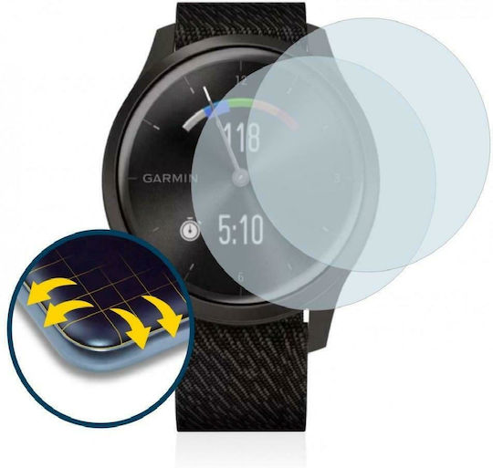 Brotect Flex 2 pack Защитен екран за Garmin Vivomove Style 42mm 2бр