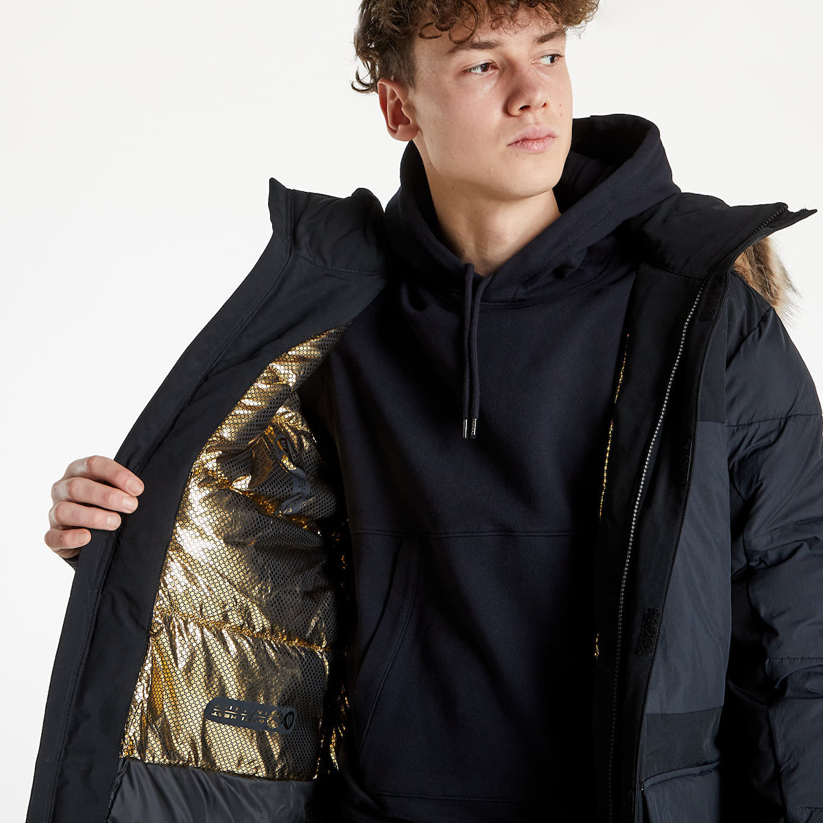 Columbia Marquam Peak Fusion de Iarnă Jachetă Parka Negru 1957493