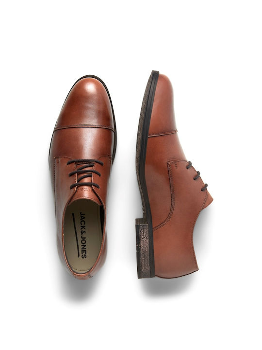 Men's Leather Casual Shoes Cognac