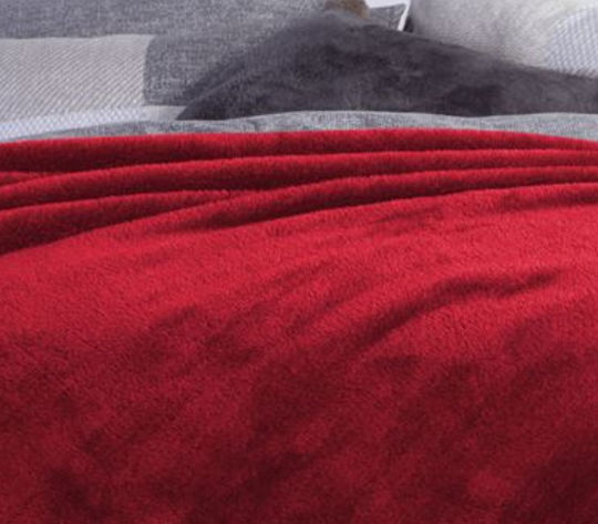 Nef-Nef Homeware Nasty Одеяло Полар Едноспално 160x220см Червено