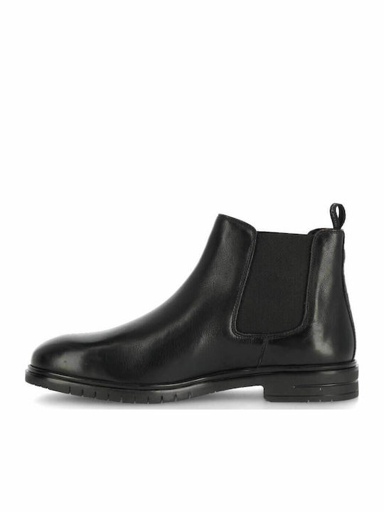 Leather Black Chelsea Boots Anatomical