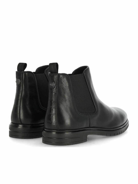 Leather Black Chelsea Boots Anatomical