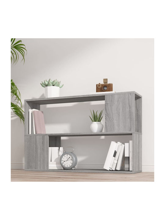 Bibliothek Grau Sonoma 100x24x63cm