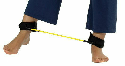 MVS In Motion Cuff-Ring Widerstandsbänder Gymtube Licht Gelb