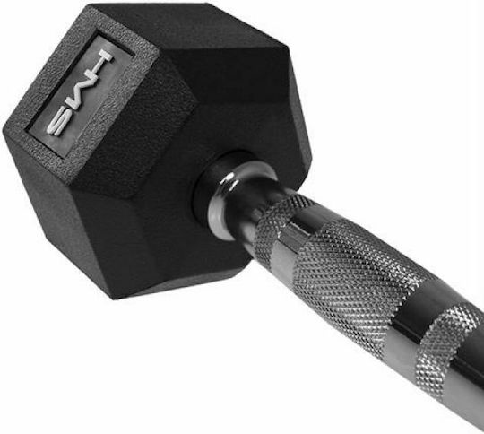HMS Hex Pro Greutate Hexagon din cauciuc 1 x 6kg