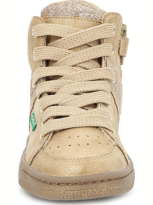 Lowell Kids Sneakers High Beige