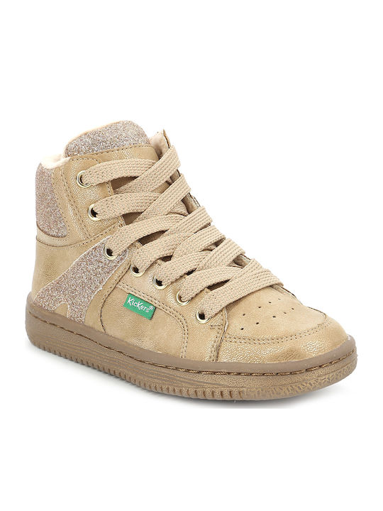 Lowell Kids Sneakers High Beige