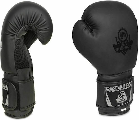 DBX Bushido Bushido Boxhandschuhe aus Kunstleder Schwarz